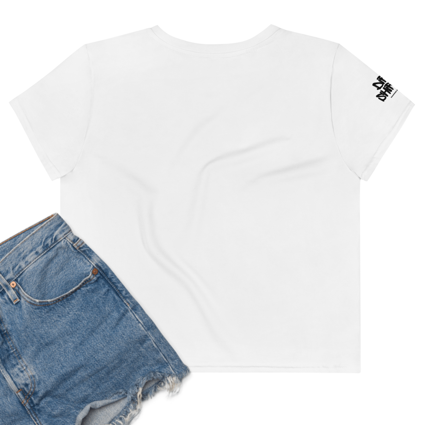 TITS OUT Crop Tee