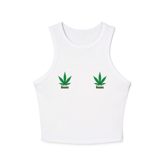 GANJA Micro Rib Racer Tank