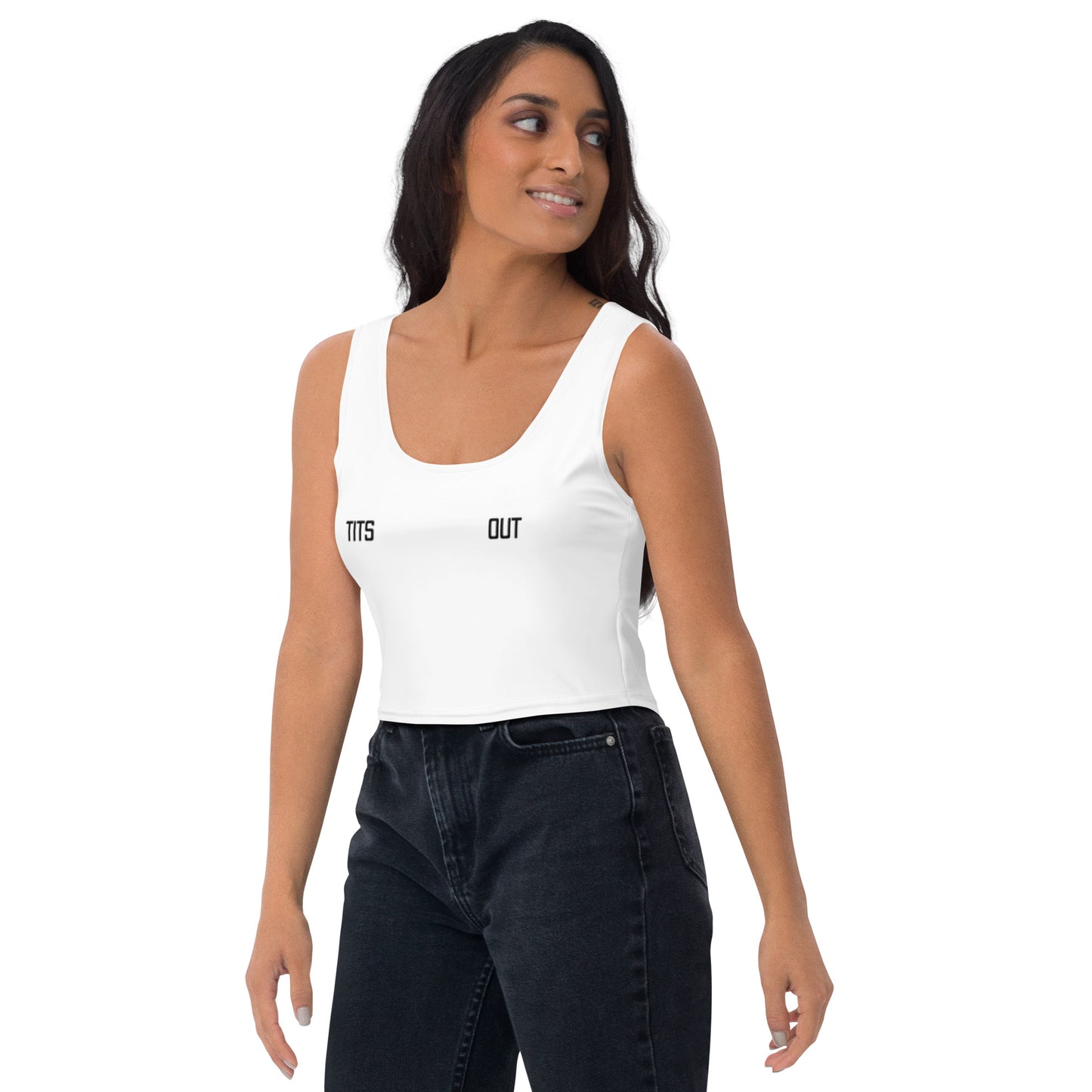 TITS OUT Crop Top