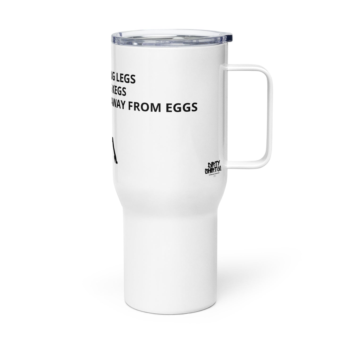 RED, WHITE AND SPREAD EM' Travel mug