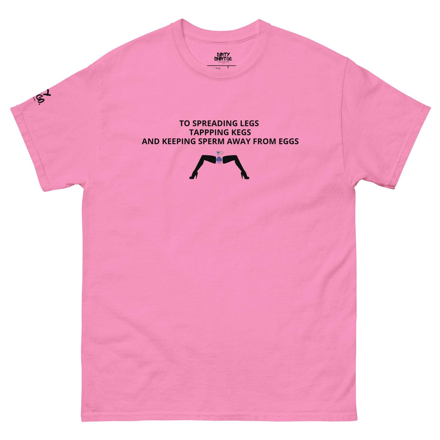 RED,WHITE AND SPREAD EM' Unisex classic tee