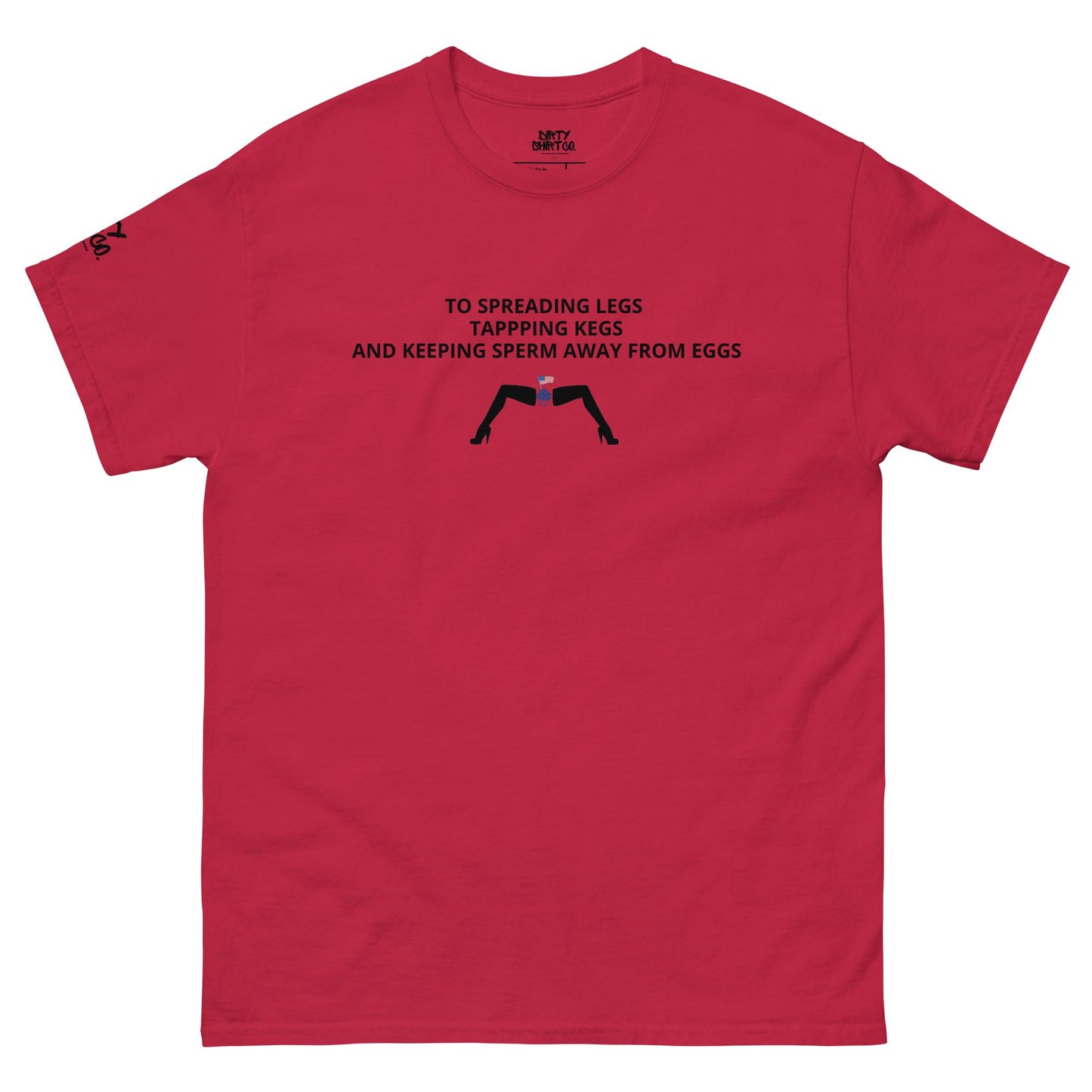 RED,WHITE AND SPREAD EM' Unisex classic tee