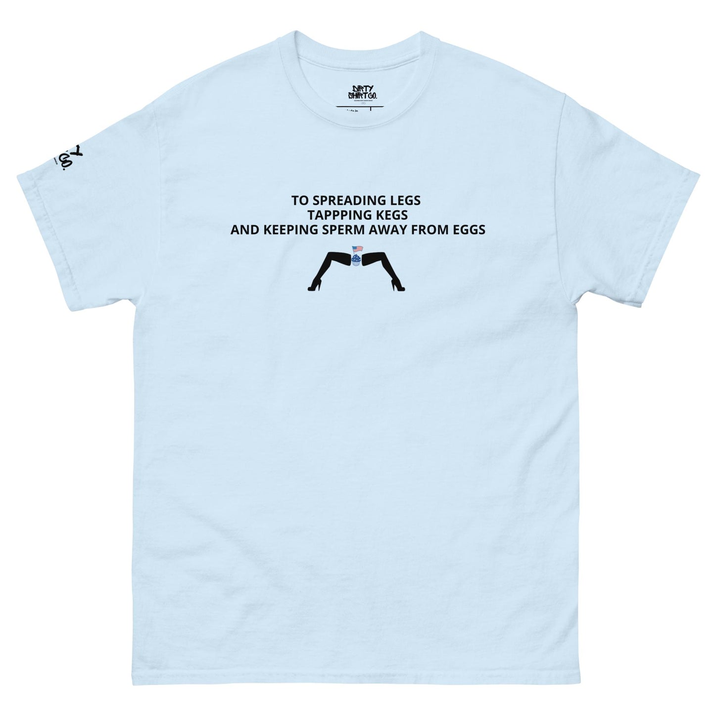 RED,WHITE AND SPREAD EM' Unisex classic tee