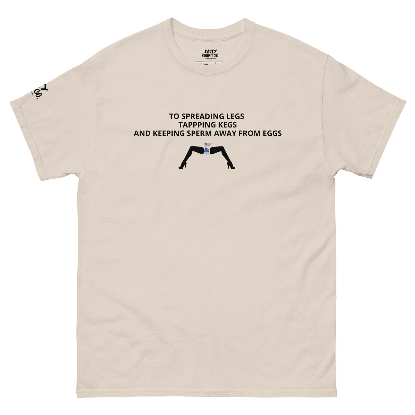 RED,WHITE AND SPREAD EM' Unisex classic tee