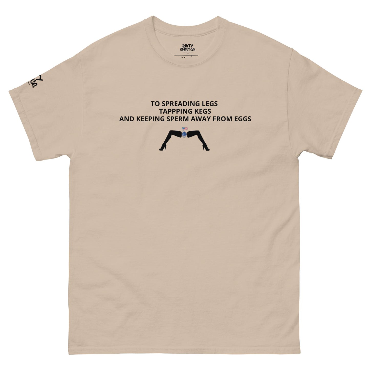 RED,WHITE AND SPREAD EM' Unisex classic tee
